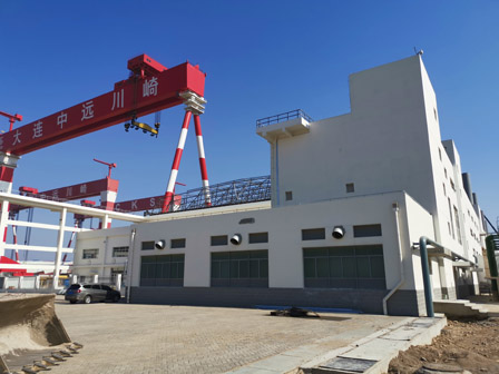大連中遠(yuǎn)川崎船舶工程有限公司3#涂裝車間及附屬工程、綜合倉(cāng)庫(kù)擴(kuò)建工程、2#液氧氣化站2#二氧化碳?xì)饣竟こ?、船體車間新增預(yù)處理車間工程